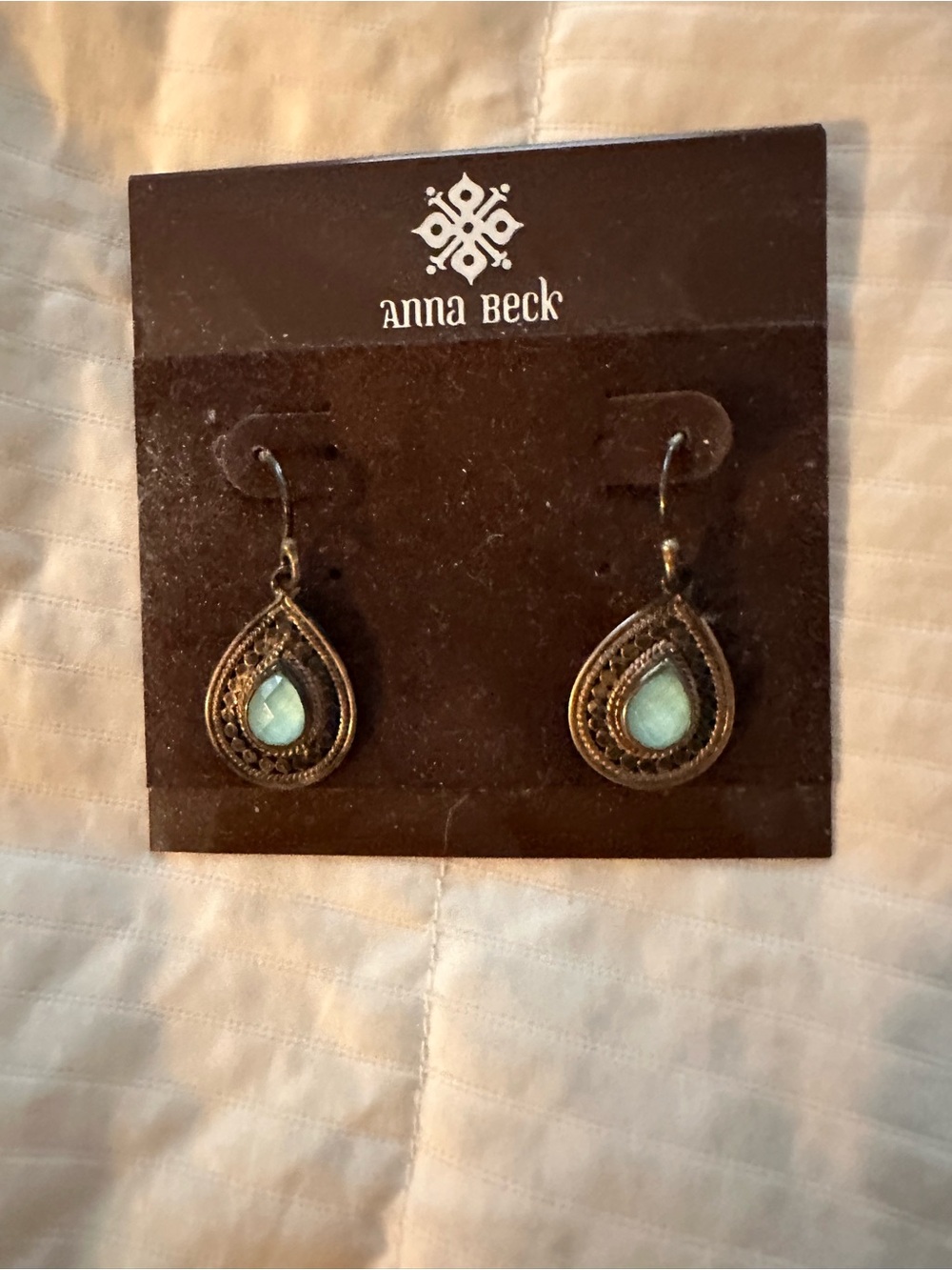 Anna Beck Teardrop Dangle Earrings